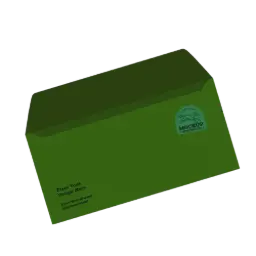Personalized Business Envelope  (Green)